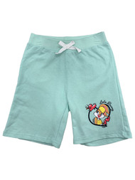 Looney Tunes Girls Mint Blue Green Lola Bunny Hearts Shorts