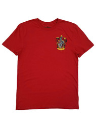 Harry Potter Mens Maroon Red Gryffindor Tee Short Sleeve T-Shirt