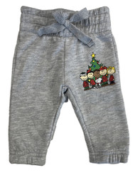 Peanuts Infant & Toddler Boys Charlie Brown Christmas Gray Sweat Pants