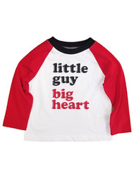 Infant & Toddler Boys Long Sleeve Red & White Valentine T-Shirt