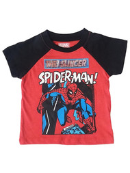 Marvel Infant & Toddler Boys Red Short Sleeve Spider-Man T-Shirt Tee Shirt