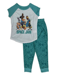Girls Space Jam A New Legacy Tune Squad Looney Tunes 2pc Pajama Sleep Set