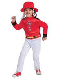 Disguise Toddler Girls Paw Patrol Marshall Puppy Dog Costume Jumpsuit & Hat