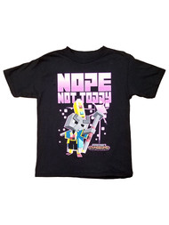 Boys Black Minecraft Dungeons Short Sleeve Tee Shirt T-Shirt