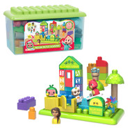 Just Play Cocomelon Patch Academy 59 Blocks & Figures Preschool Building Set