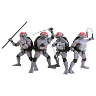 Teenage Mutant Ninja Turtles Black & White Battle Damage Action Figures, TMNT