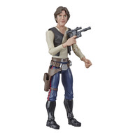Star Wars Galaxy of Adventures 5 inch Han Solo Action Figure Set, 2 Pieces