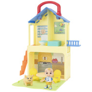 CoComelon Pop n' Play House Transforming Playset, 7 piece Set with