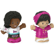 Barbie Little People Sleepover Figure Set, 2 Doll Pack for Toddler & Preschool