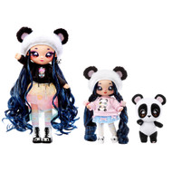 Na Na Na Surprise Panda Family Soft Doll Playset, 4 Pieces