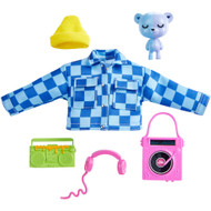 Barbie Extra Pet & Fashion Clothes Piece Pack with Pet Teddy Bear & Accessories