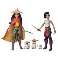 Disney Raya and the Last Dragon Raya, Namaari & Ongis Dolls and Figure Pack