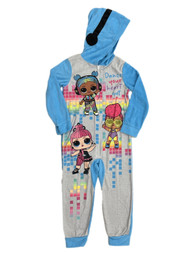 LOL Surprise Girls Dance Your Heart Out Blanket Sleeper Union Suit Pajamas 4-5