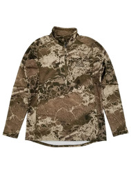 Realtree Mens WAV3X Camouflage 1/4 Zip Pullover Sweatshirt