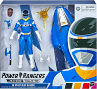 Power Rangers Lightning Collection Space Blue Ranger 6" Action Figure & Glider