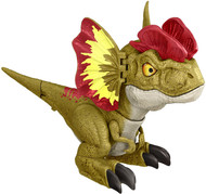 ​Jurassic World Dominion Uncage Rowdy Roars Dilophosaurus Dinosaur Action Figure