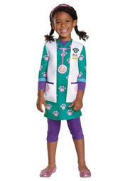 Disney Junior Toddler Girls Doc McStuffins Pet Vet Costume 3T-4T