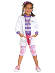 Disney Toddler Girls Doc McStuffins Doctor Costume 3T-4T