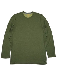 The Foundry Mens Big & Tall Green Long Sleeve Crewneck T-Shirt