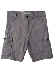 Wrangler Five Star Boys Gray Cargo Pocket Shorts Short Pants