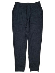 Gaiam Mens Ebony Heather Athletic Power Joggers Yoga Sweatpants