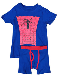 Underoos Boys Spiderman Boxer Briefs & T-Shirt Spider-Man Underwear Set Size 4