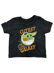 Jumping Beans Star Wars Infant Boys Baby Yoda Cutest In The Galaxy T-Shirt 3m
