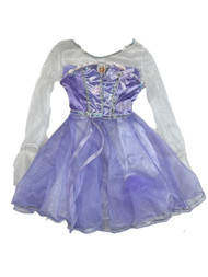 Girls Barbie Magic Pegasus Purple Transforming Princess Dress Costume Small 4-6