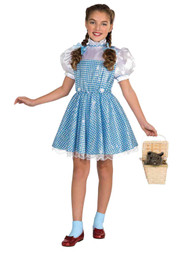 Wizard of Oz Toddler & Girls Dorothy Costume with Sequin Dress & Hair Bows 2T-3T