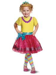 Disney Toddler Fancy Nancy Costume Dress Leggings & Tiara 3T-4T