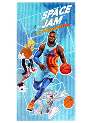 Space Jam Kids Beach Towel, 28x58 100% Cotton