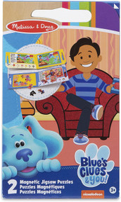 Melissa & Doug Blue's Clues & You! Take-Along Magnetic Jigsaw Puzzle Set