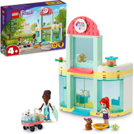 Lego Friends Pet Clinic Building Set with Kitten & Bunny #41695, 111 Piece