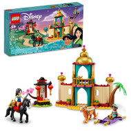 Lego Disney Aladdin's Jasmine and Mulan Adventure Building Set 43208