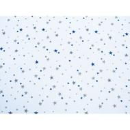 Your Zone Full Size Blue & Gray Stars Microfiber Sheet Set, Bed Sheets