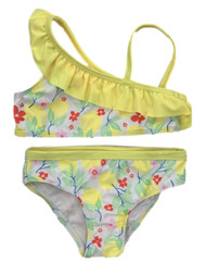 Infant & Toddler Girls Yellow Lemon 2 Piece Bikini Swimming Suit