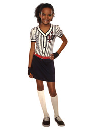 Halloween Girls Lil Superstar Baseball Basketball Sports Dress Costume