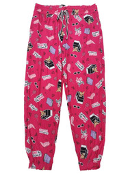 Legally Blonde Womens Pink Joggers Sleep Pants Pajama Bottoms