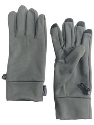 Degrees Womens Sleek Gray Touchscreen Tech & Text Driving Gloves