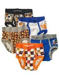 Boys 5 Pack Set Space Jam Tune Squad Underwear Briefs