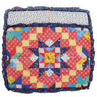 The Pioneer Woman Starlight Patchwork 2-Piece Cotton Pillow Sham Set, Standard