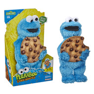 Sesame Street Peekaboo Cookie Monster 13" Plush Interactive Stuffed Animal Pal