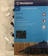 Westinghouse LED Bright Multi-Color Solar Christian Cross Umbrella String Lights