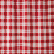 Levtex Home Full Queen Red Farmhouse Plaid Quilt & Shams Set, Reversible 3 Pc