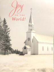 Dayspring 18 Joy To The World Church Schoolhouse Holiday Christmas Cards