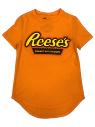 Womens Orange Reese's Peanut Butter Cup Candy Bar T-Shirt Tee Shirt