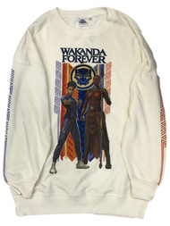 Womens Oversized Wakanda Forever Black Panther Sweat Shirt Sweatshirt