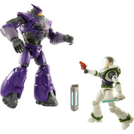 Disney Pixar Crystal Grade Buzz Lightyear Vs Zurg Clash Pk Action Figure Playset