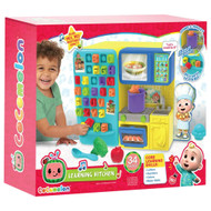 CoComelon Learning Kitchen Playset with Letters, 34 Piece Preschool Set