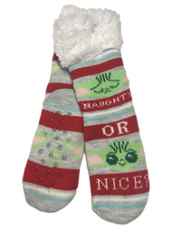 Star Wars Women Sherpa Baby Yoda Mandalorian Christmas Holiday Slipper Socks